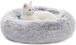 Calming Fluffy Donut Dog Bed 