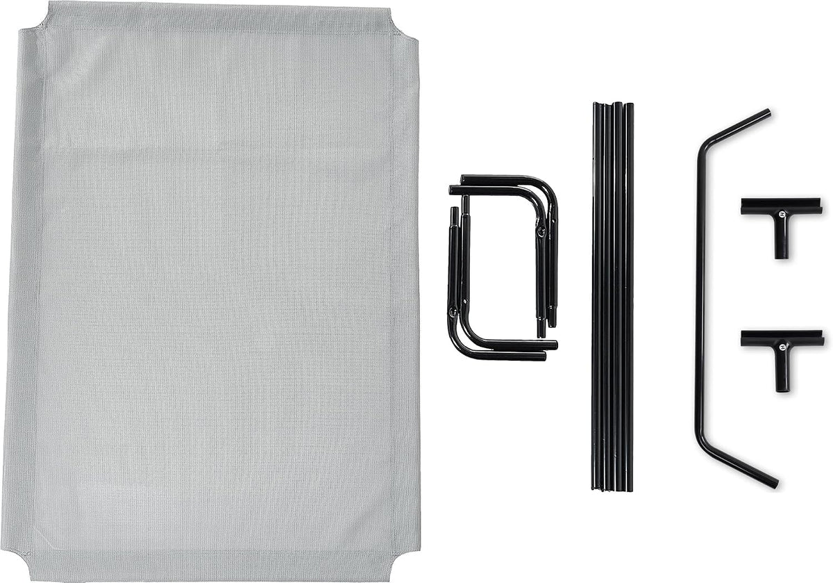 Cooling Breathable Elevated Pet Bed with Metal Frame 