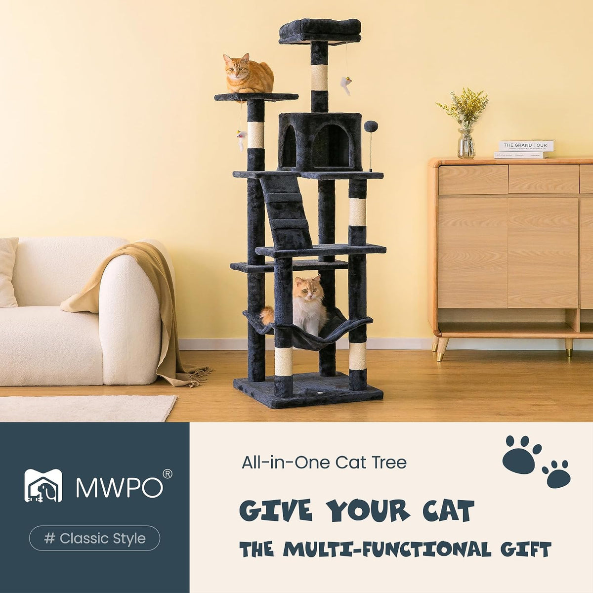 Multi-Level Cat Tree 