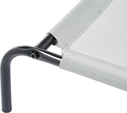 Cooling Breathable Elevated Pet Bed with Metal Frame 